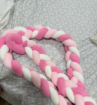Trenza protectora para cuna multicolor mide 3m