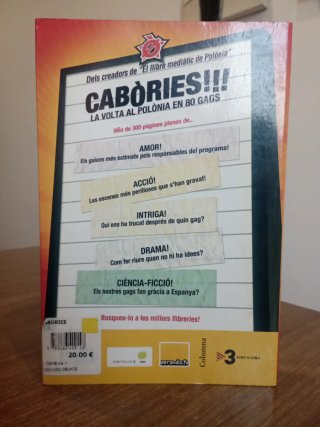 - ¡Firmado por el reparto original!Cabòries !!!