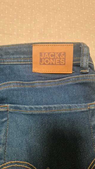 Pantalones Jack & Jones Azules SKINNY LIAM