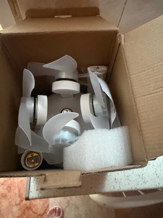 Ventilador LED Dron 4 Cabezales