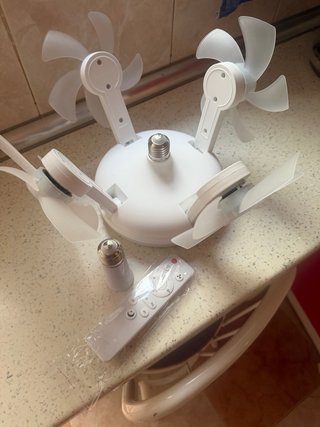 Ventilador LED Dron 4 Cabezales