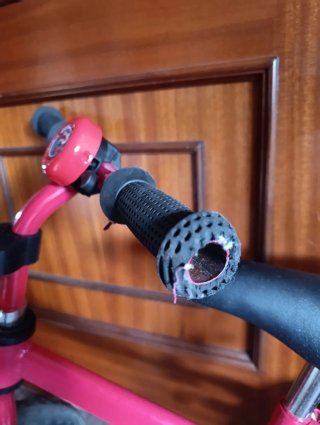 Bici sin pedales roja