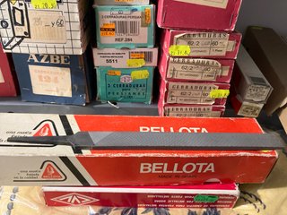 Lima plana 8” mecánica Bellota
