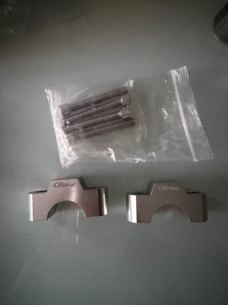 Alzas moto plata  Bmw 900gs/850gs  Puig