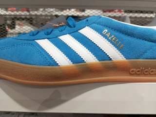 ADIDAS GAZELLE 38.5 INDOOR[BlueBird] NewWithTags!