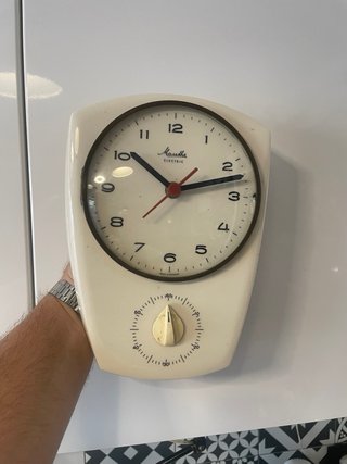 OROLOGIO CERAMICA VINTAGE TIMER MAUTHE DESIGN