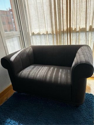 Sillón de 1.5 plazas gris