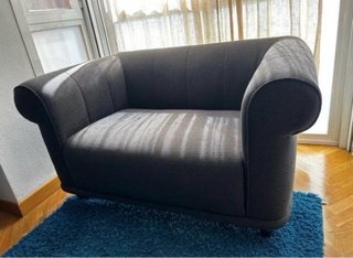 Sillón de 1.5 plazas gris
