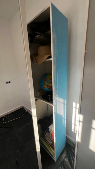 Columna baño blanco brillo Ikea