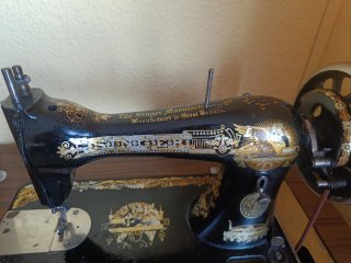Máquina de coser Singer antigua 1895