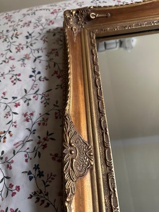 Espejo Dorado Biselado