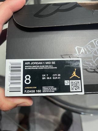 Zapatillas Air Jordan 1 Mid SE