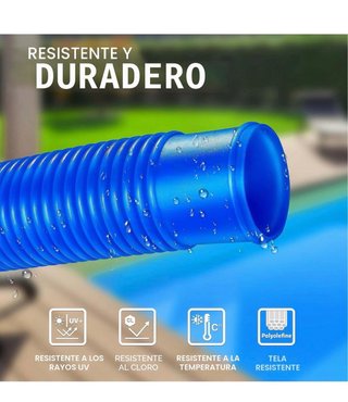 Manguera Piscina Depuradora Azul