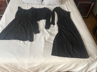 Pack 2 Vestidos Negro Talla Única