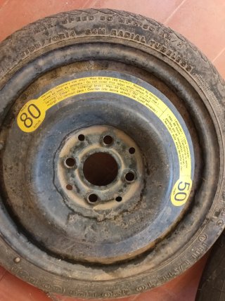 Rueda de repuesto T105/70R14 84M