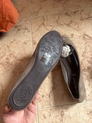 Manoletinas Marypaz Marrones Talla 40