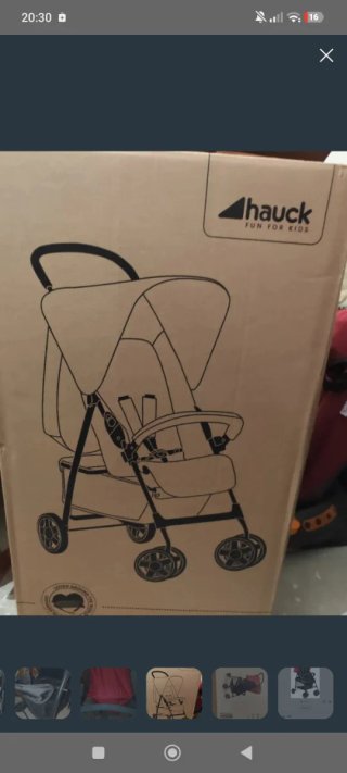 Silla de paseo hauck Sport Roja