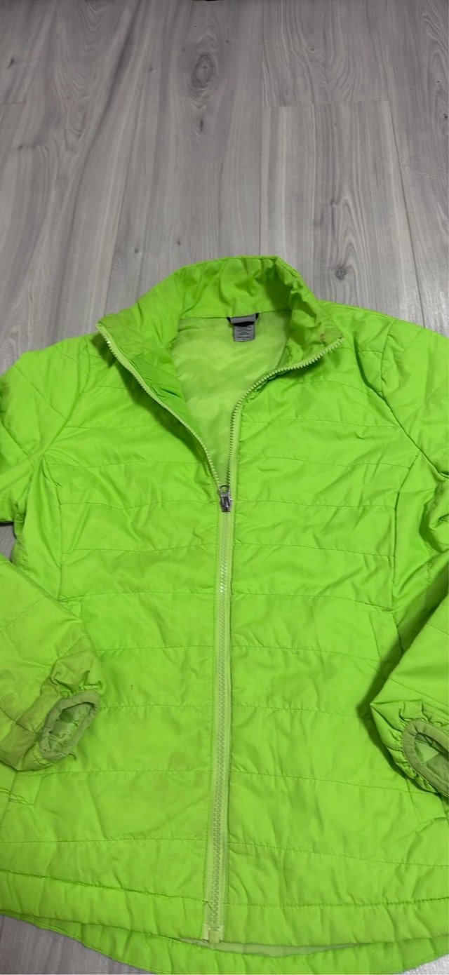Giacca Champions verde lime taglia S