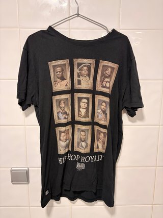 Camiseta Hip Hop Royalty Negra