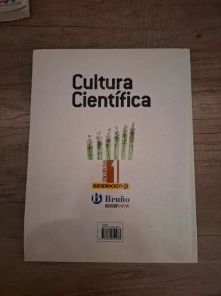 Cultura científica, Bachillerato 1