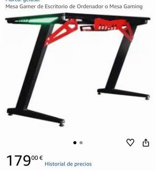 Mesa Gamer Negra