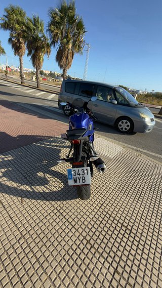 Yamaha R125 Sportbike Azul