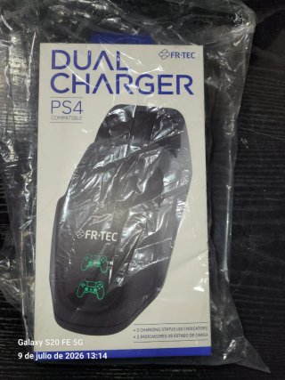 Cargador Dual FR-TEC para PS4