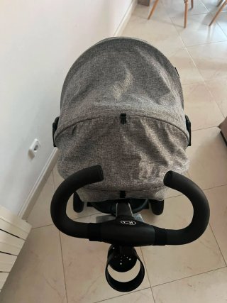 Carro Triciclo Kinderkraft Gris