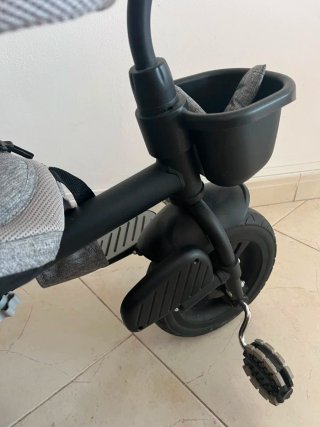Carro Triciclo Kinderkraft Gris
