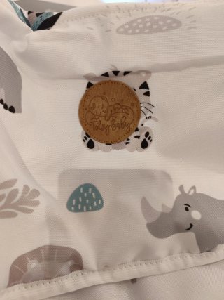 Funda universal para trona con estampado safari