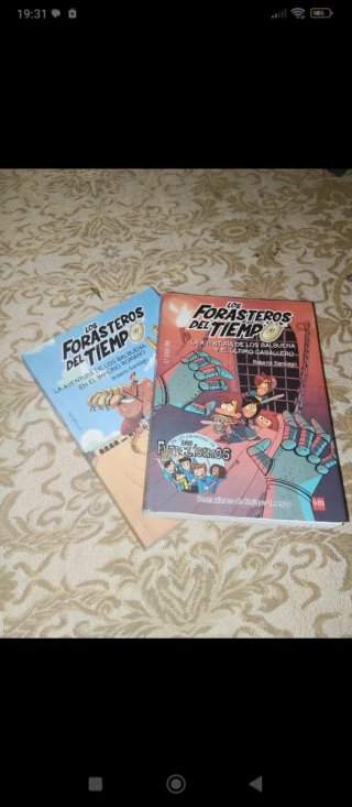 Libros forasteros del tiempo,prácticamente nuevos.