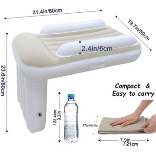 Colchón hinchable infantil avión/tren