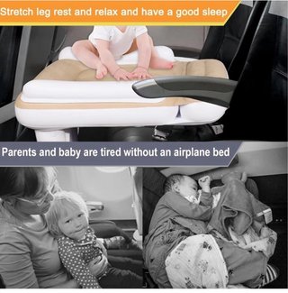Colchón hinchable infantil avión/tren