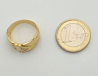 Anillo Oro 18k con Circonitas 5.80 gr
