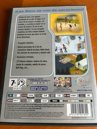 Los Sims de Vacaciones PC CD-ROM