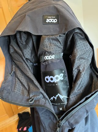 Chaqueta Dope Ski Snowboard Negra