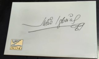 Firma Julio Iglesias 1989