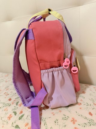 Mochila infantil Kawaii con monedero mariposa