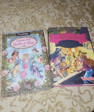 Libros Tea Stilton,lote de 2
