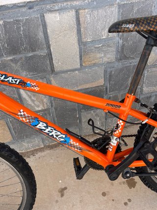 Bicicleta Montaña Naranja Junior