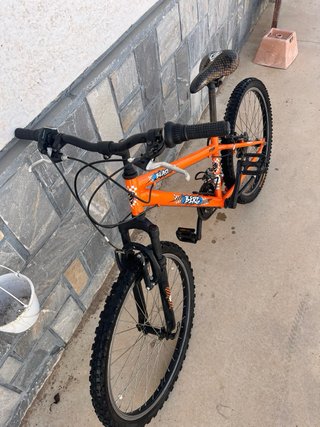 Bicicleta Montaña Naranja Junior