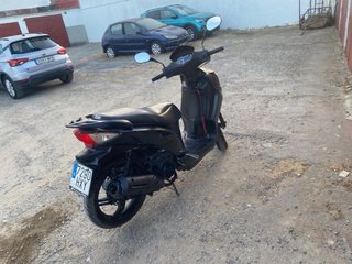 Moto Scooter 125cc Negra