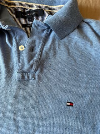 Camisa Polo Tommy Hilfiger Azul Talla S