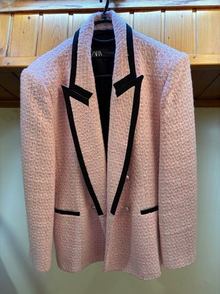 Americana Zara Rosa Talla XL