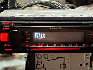 Radio Coche Kenwood Negra KMM-203