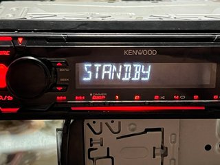 Radio Coche Kenwood Negra KMM-203