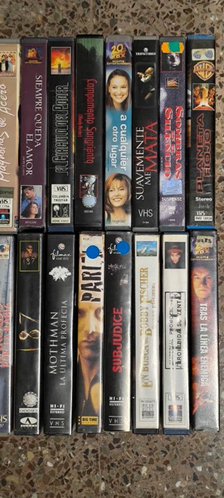 Videoclub Películas VHS