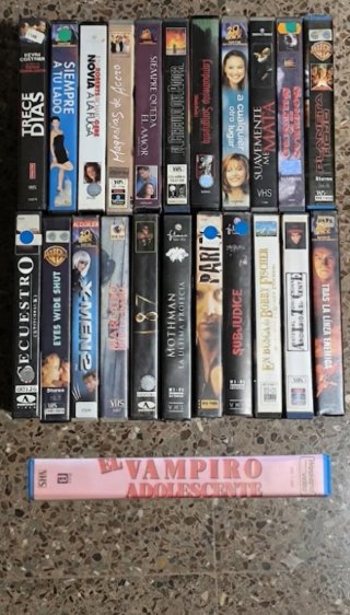 Videoclub Películas VHS