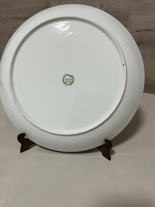 Plato Porcelanas Guillén Vintage Flores