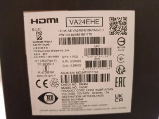 Monitor Asus 24'' - difettoso